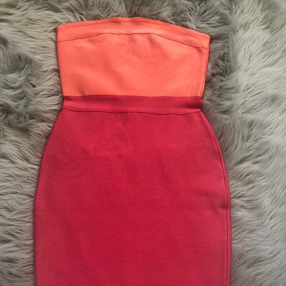 CELEB Boutique Strapless Bandage Dress